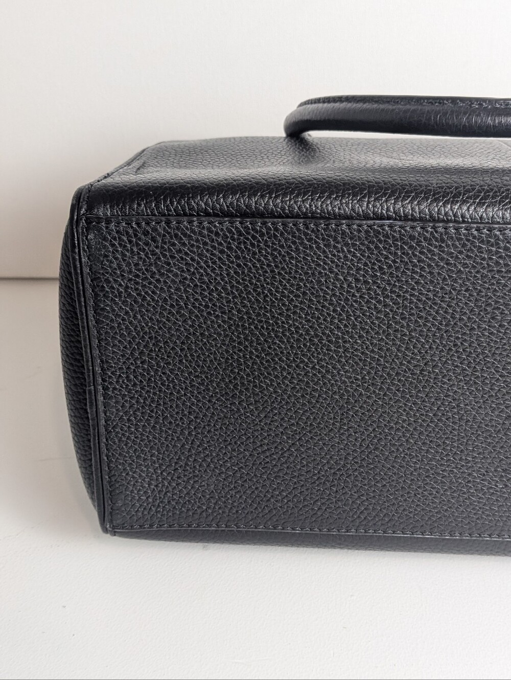 KATE SPADE NEW YORK ALLYN CHESTER STREET BAG SATCHEL PEBBLED LEATHER BLACK EUC - Picture 7 of 15